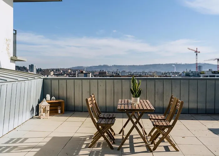 City Apartment With Rooftop Terrace